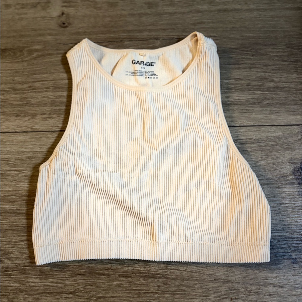 Garage Ribbed Women's Crop Top
